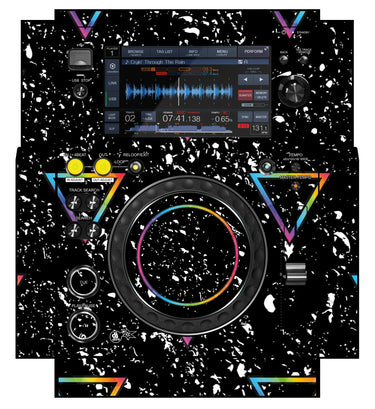 Pioneer DJ XDJ 700 Skin Minimal Rainbow